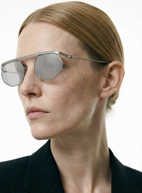 JINNNN防紫外线多边形简约太阳镜