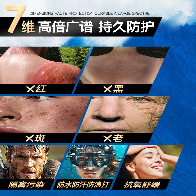 iLab艾莱博物理防护(粉底/遮瑕/修容)银棒(深肤色)50+++