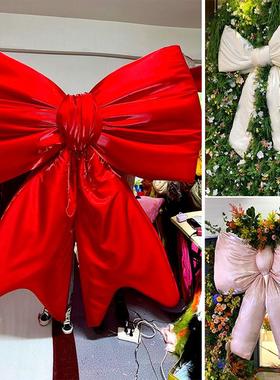 闪光蝴蝶结橱窗道具网红打卡装饰