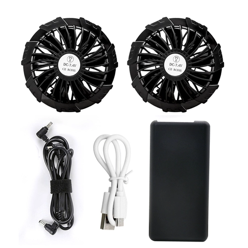 Летнее охлаждение воздуха -кондиционированная воздушная одежда с фанатом тепловой зарядки Охлаждение Электрическая сварка