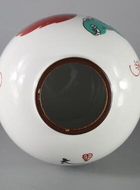 景德镇仿古风太保枣子展柜陶瓷器