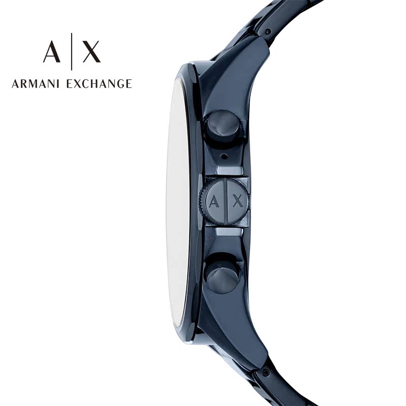阿玛尼手表男Armani Exchange智能触屏手表男士钢带电子表AXT2003