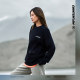 Li Ning Outdoor CF Traceability Sturgeon Sweatshirt Men and Women Same Style Warm Loose and Comfortable Pullover Round Neck Sports Sweatshirt