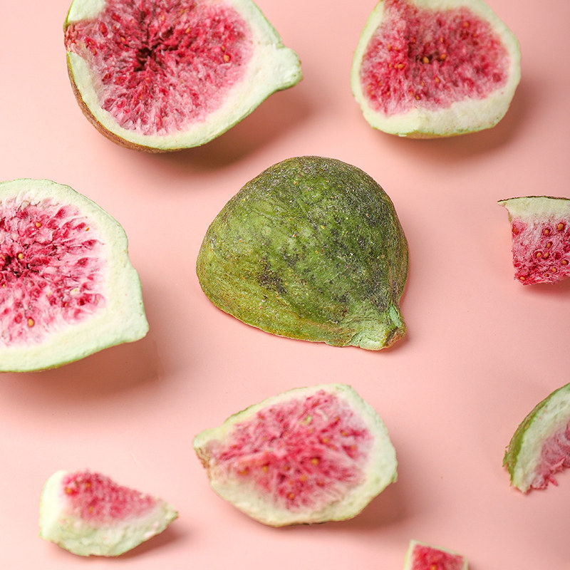 冻干无花果干500g雪花酥涂层烘焙蛋糕装饰脱水休闲水果干零食年货,淘宝优惠券,粉丝福利购,淘宝优惠卷