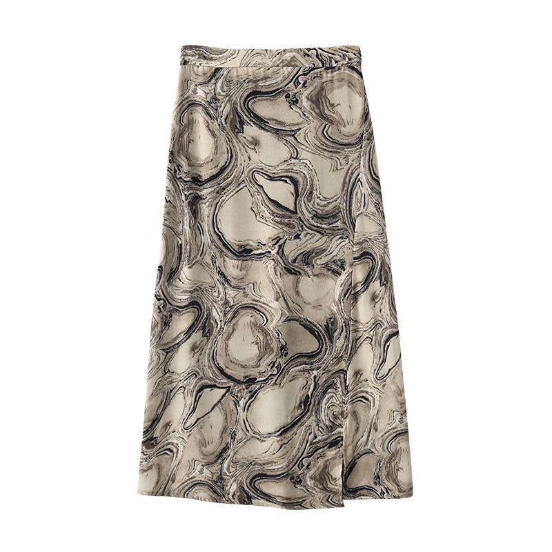 设计感小众2020夏季新款油画半身裙 亦芷半身裙