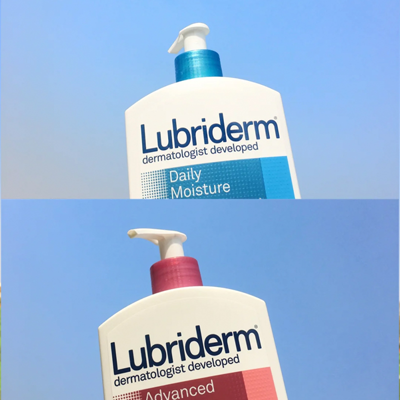 皮肤科医生推荐 lubriderm强生A醇去鸡皮果酸高效保湿身体乳473ml - 图1