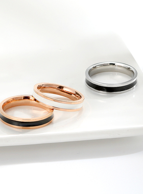 专注戒指情侣对戒可尾戒超小号