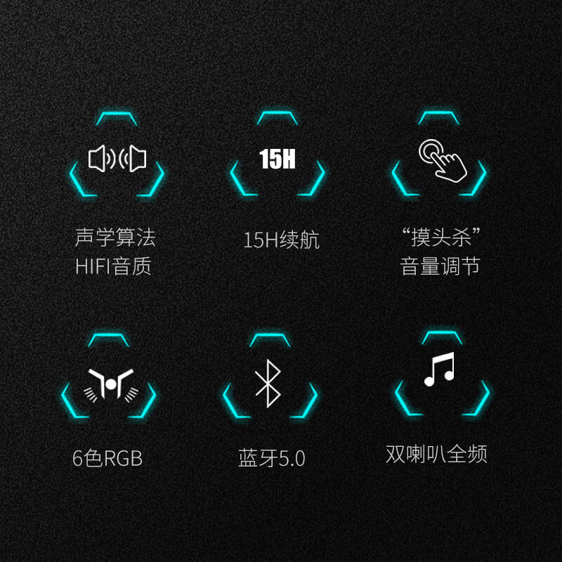 重力星球G1Pro无线蓝牙音箱低音炮家用电影桌面潮玩other/其他 无 - 图2