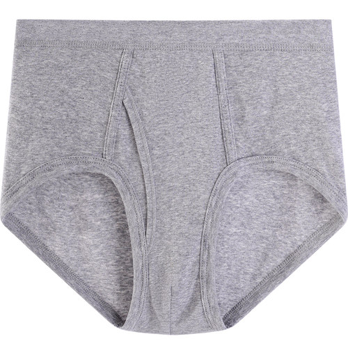 3条装宜而爽内裤男士棉质三角裤爸爸宽松大码高腰裤头中老年短裤 - 图3