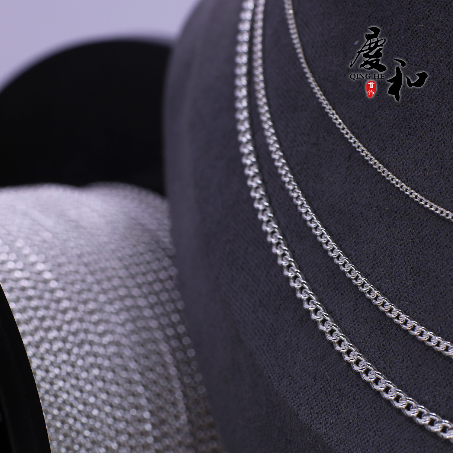 S925纯银弧边侧身链椭圆马鞭链缝领口肩带自制手工diy散链,淘宝优惠券,粉丝福利购,淘宝优惠卷