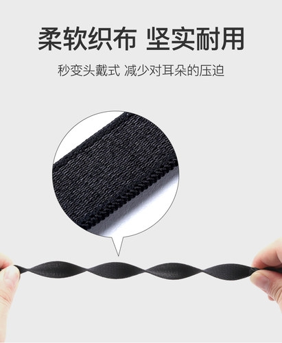 口罩调节带松紧不勒耳朵辅助挂钩延长防勒收缩绳耳戴式头戴式卡扣 - 图2