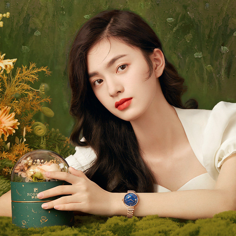 罗西尼手表女典美系列机械表灵动气质小蜜蜂女士腕表礼盒5210082