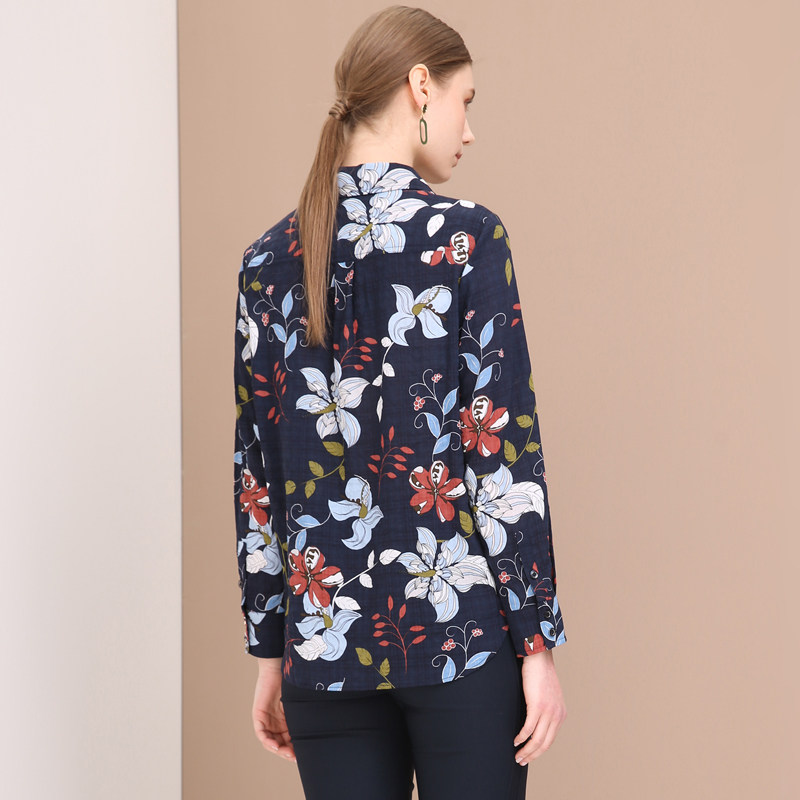 妙采旗舰店中老年新款女装妈妈衬衫 妙采中老年女装