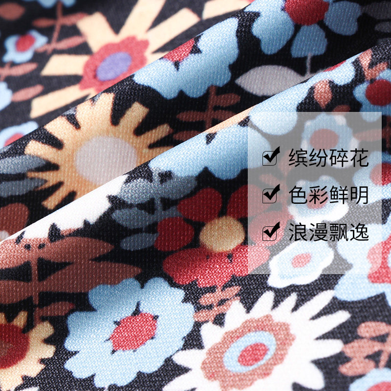 妙采旗舰店夏季新款中老年连衣裙 妙采中老年女装