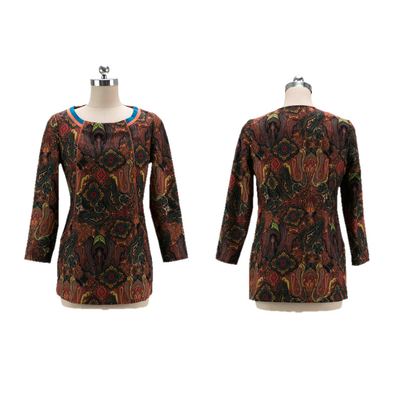 miaocai专柜同款时尚中老年上衣 妙采中老年女装