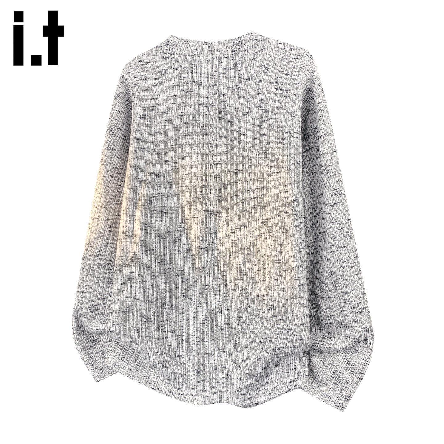 it :5cm/FIVECM美式复古亨利领长袖T恤男女春季新款宽松休闲打底,淘宝优惠券,粉丝福利购,淘宝优惠卷