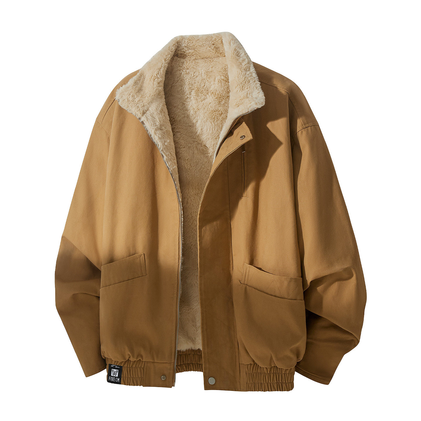 it :5cm/FIVECM复古加绒加厚毛毛棉服男士2025冬保暖夹克外套棉衣,淘宝优惠券,粉丝福利购,淘宝优惠卷