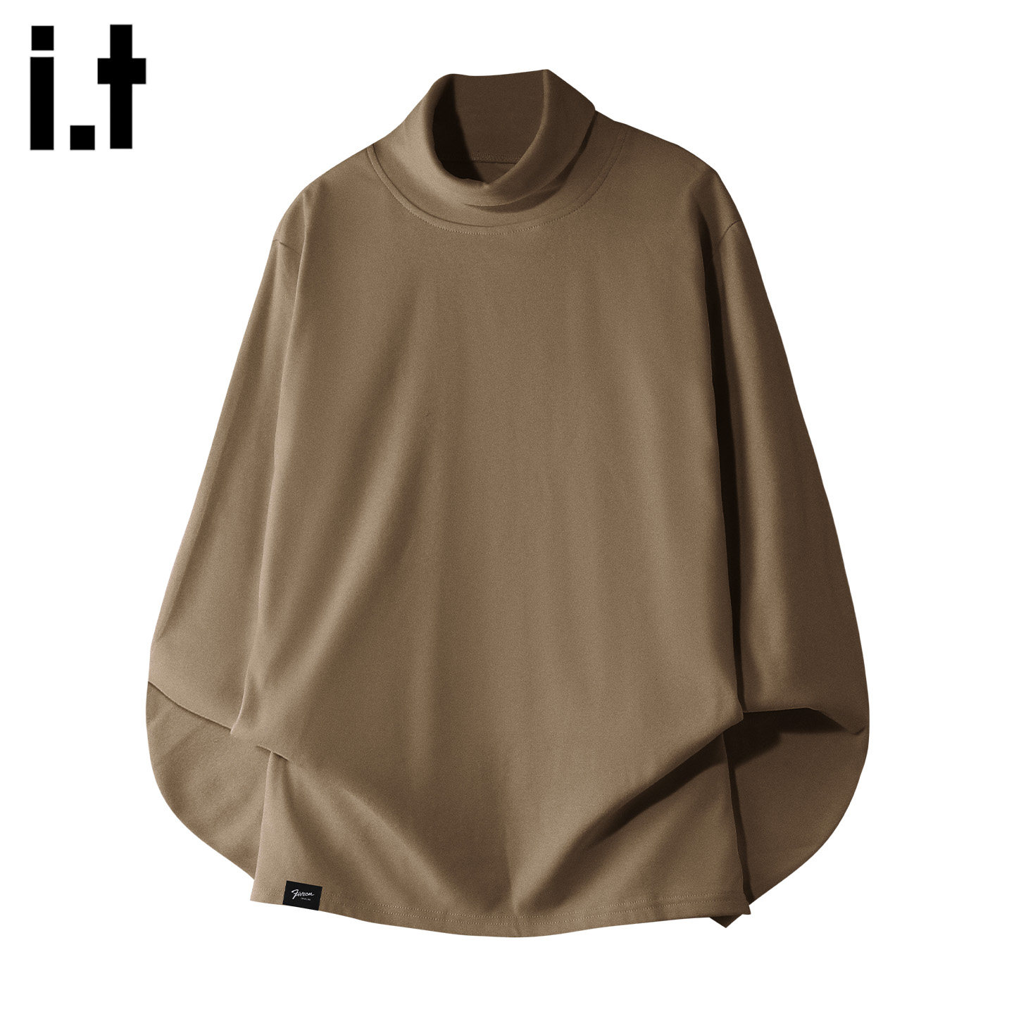 it :5cm/FIVECM高领德绒打底衫长袖t恤男士秋冬新款内搭保暖上衣,淘宝优惠券,粉丝福利购,淘宝优惠卷