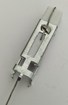 Power discharge machine cathode resistance power 7W 5% 680 680 10K European copper foot with bracket ceramic cement resistance