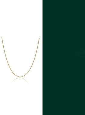 纯银天珠挂绳项链蛇骨链