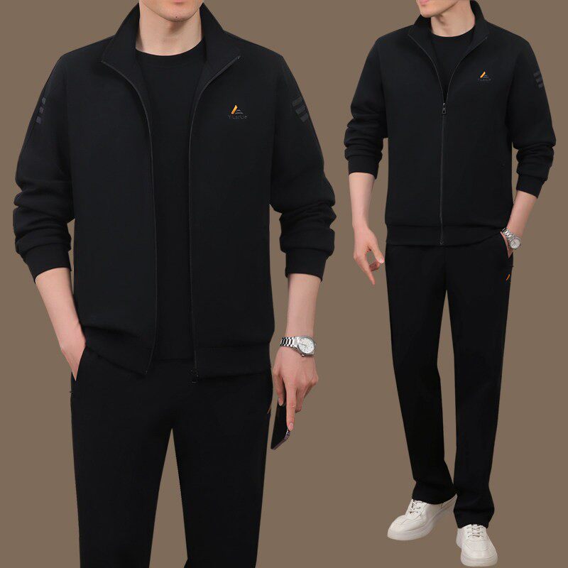 Official Mynex middle-aged and elderly sports suits men's 2026 spring and autumn casual 50 and 60-year-old middle-aged men's sportswear