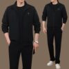 Official Mynex middle-aged and elderly sports suits men's 2026 spring and autumn casual 50 and 60-year-old middle-aged men's sportswear