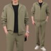 Official Mynex middle-aged and elderly sports suits men's 2026 spring and autumn casual 50 and 60-year-old middle-aged men's sportswear
