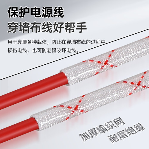 2.5KV黄腊管绝缘电线保护软套管5/6/8/10/12/16/30MM玻璃纤维蜡管 - 图0