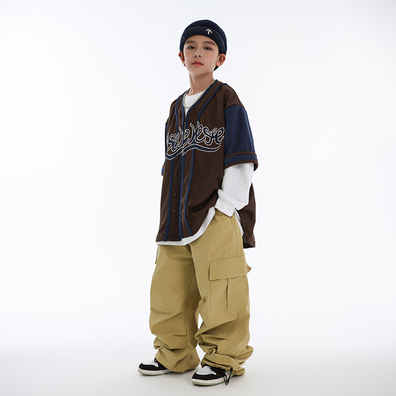 少儿hiphop街舞童装演出服嘻哈酷帅上衣裤子男童街舞潮服套装儿童,淘宝优惠券,粉丝福利购,淘宝优惠卷