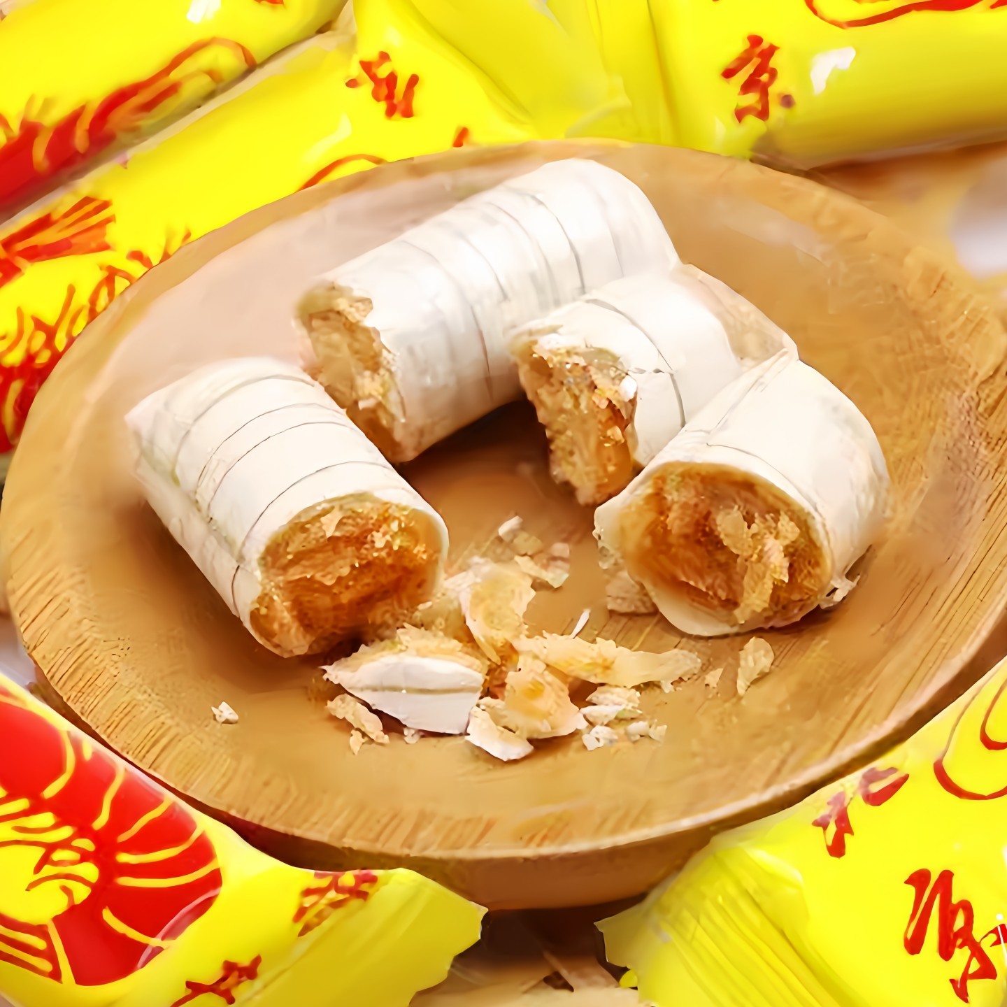 鲁派园大虾酥糖1斤-5斤正宗50g北京风味花生酥心糖果喜糖年货零食,淘宝优惠券,粉丝福利购,淘宝优惠卷