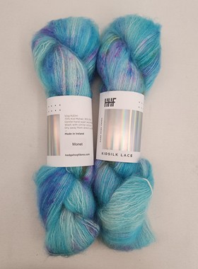 HHF Kidsilk Lace 刺猬线爱尔兰进口毛线手染线马海毛线50克420米
