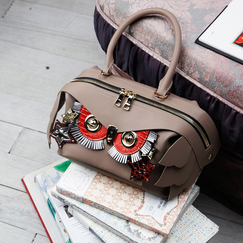 wanaccessory牛皮换脸aile波士顿包 WANACCESSORY旗舰女士包袋