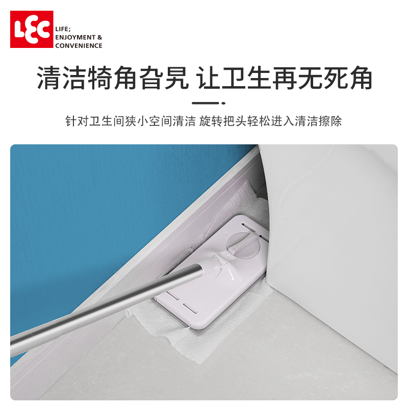 日本LEC激落君免洗拖把懒人拖把2022新款好用迷你家用一拖净神器 - 图3