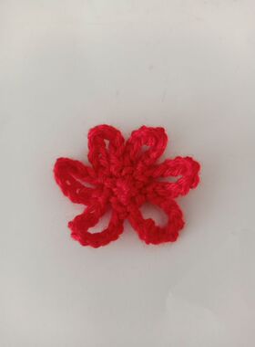 毛线花朵配件钩花饰品毛衣装饰