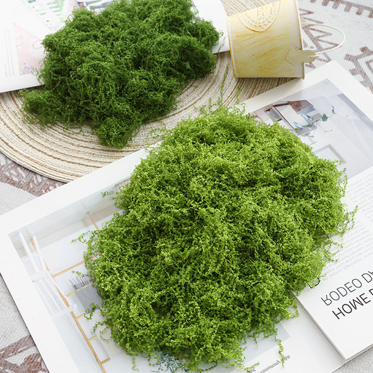 Искусственный мох, микроландшафтная ткань, бонсай, тротуарная плитка в горшке