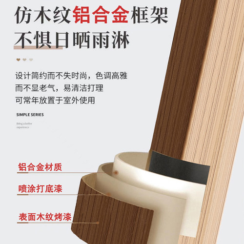 户外秋千庭院吊篮双人吊床摇椅室外网红花园阳台秋千椅荡秋千吊椅 - 图2