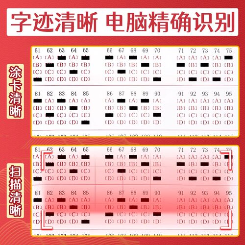 晨光涂卡笔2b铅笔考试专用文具套装成人高考中考答题卡专用笔四六级研究生考研公务员国考省考地方事业编全套 - 图1