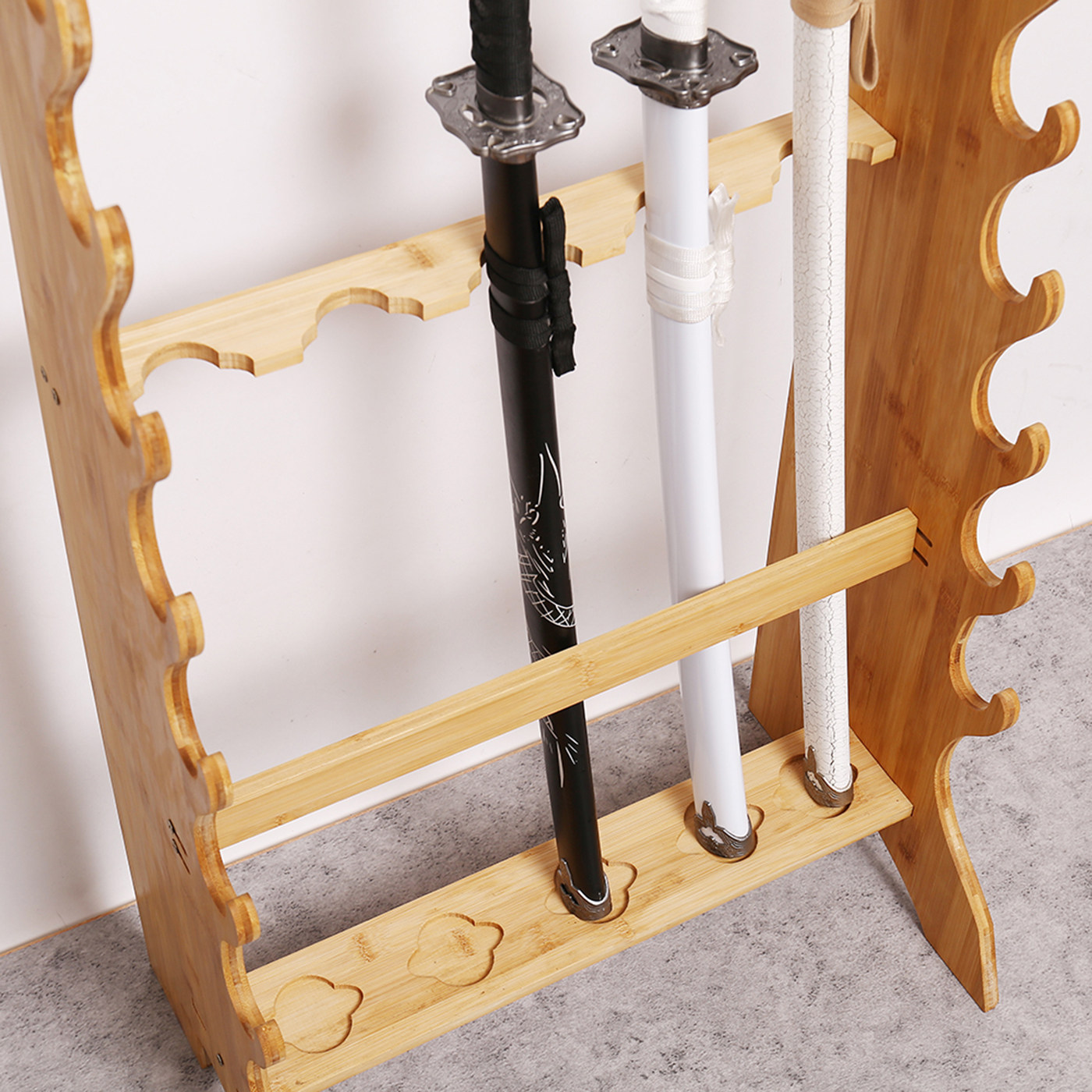 落地一体刀剑架剑托立式十八搬兵器架武术器械关公架长戟枪钺棍架,淘宝优惠券,粉丝福利购,淘宝优惠卷