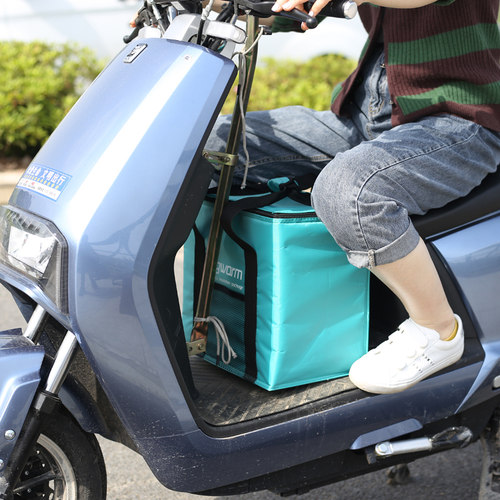 20L可折叠外卖保温箱送餐包加厚铝箔保温袋大号手提保冷袋冷藏箱 - 图3