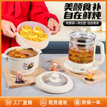 Multifunction wellness pot suit fire boiler fully automatic home dormitory school hot pot cooking noodle porridge tea ware electric cooking pot