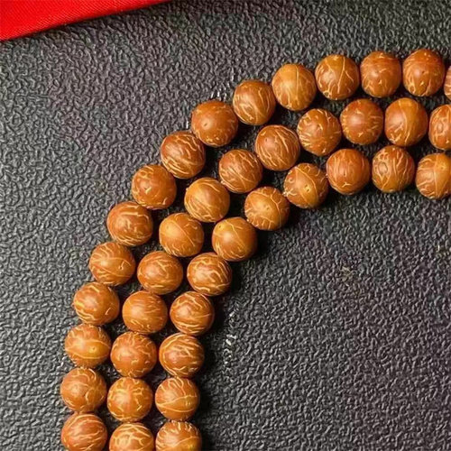 精选国产天然凤眼酸枣核高油高密小凤眼菩提子原籽108颗佛珠念珠 - 图0