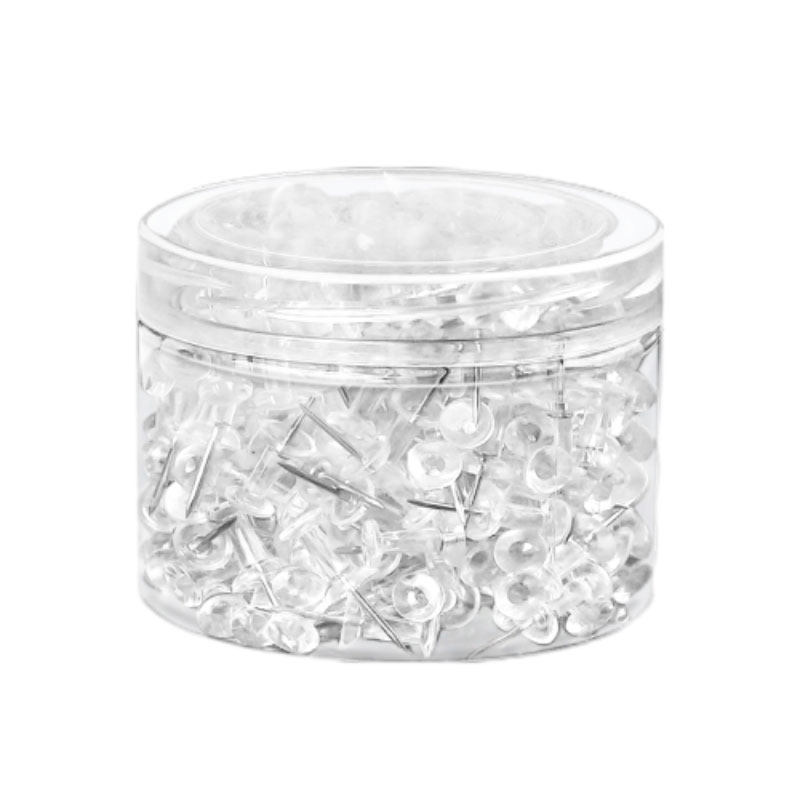 1000枚透明工字钉图钉按钉不锈钢手工大头针钉子摁钉软木板美工钉子别针固定器小图钉木板钉照片墙毛毡墙装饰,淘宝优惠券,粉丝福利购,淘宝优惠卷