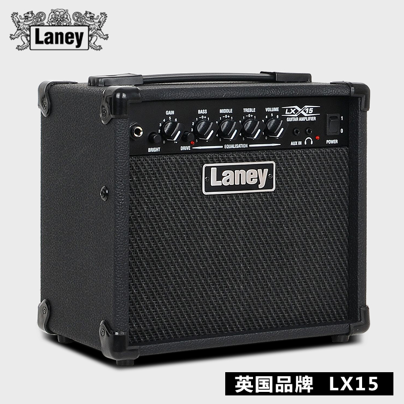 九拍乐器LANEY兰尼电吉他音箱 初学贝司便捷音响LX10B/LX12/LX15B - 图3