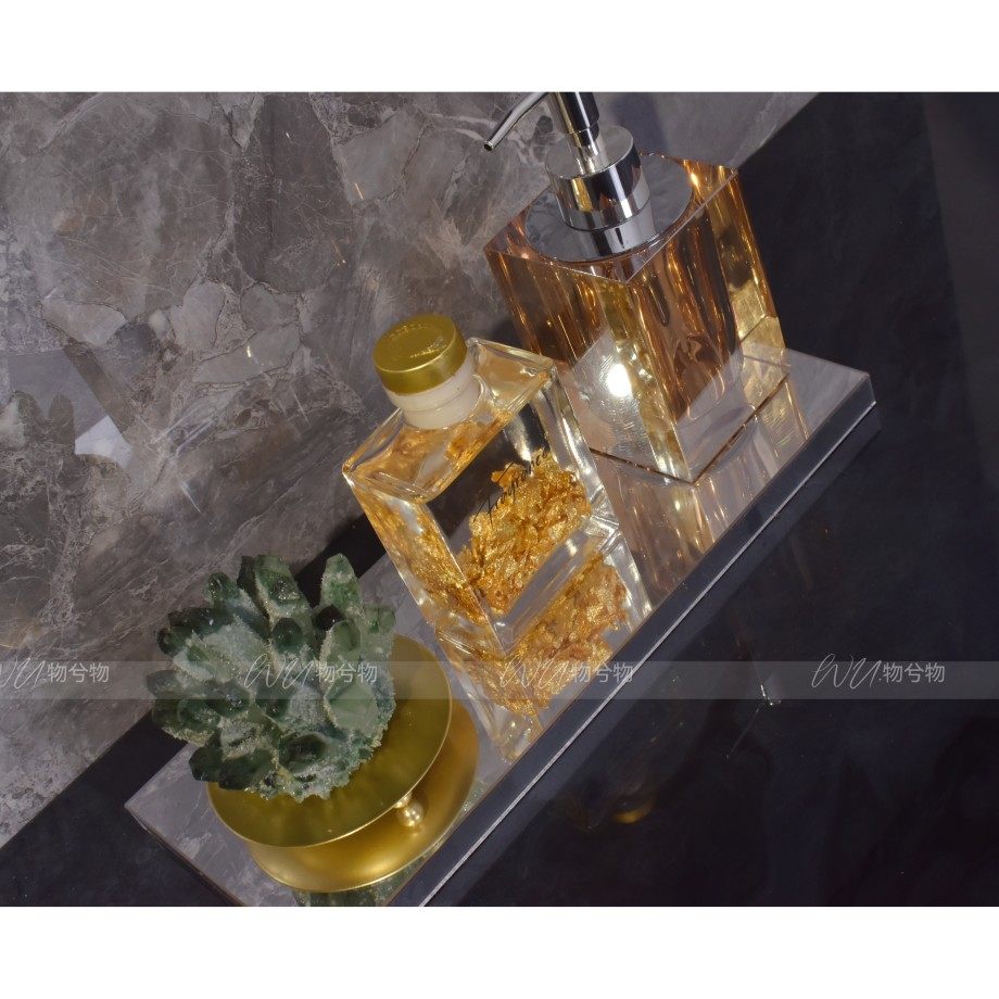 WU.物兮物 现代样板房间卫浴摆件摆台套装卫生间装饰香水洗手液瓶,淘宝优惠券,粉丝福利购,淘宝优惠卷