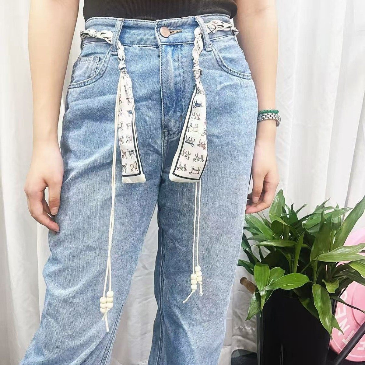 丝巾腰带女2026马年新款配牛仔裤配饰腰封装饰本命年配裙子高级感,淘宝优惠券,粉丝福利购,淘宝优惠卷