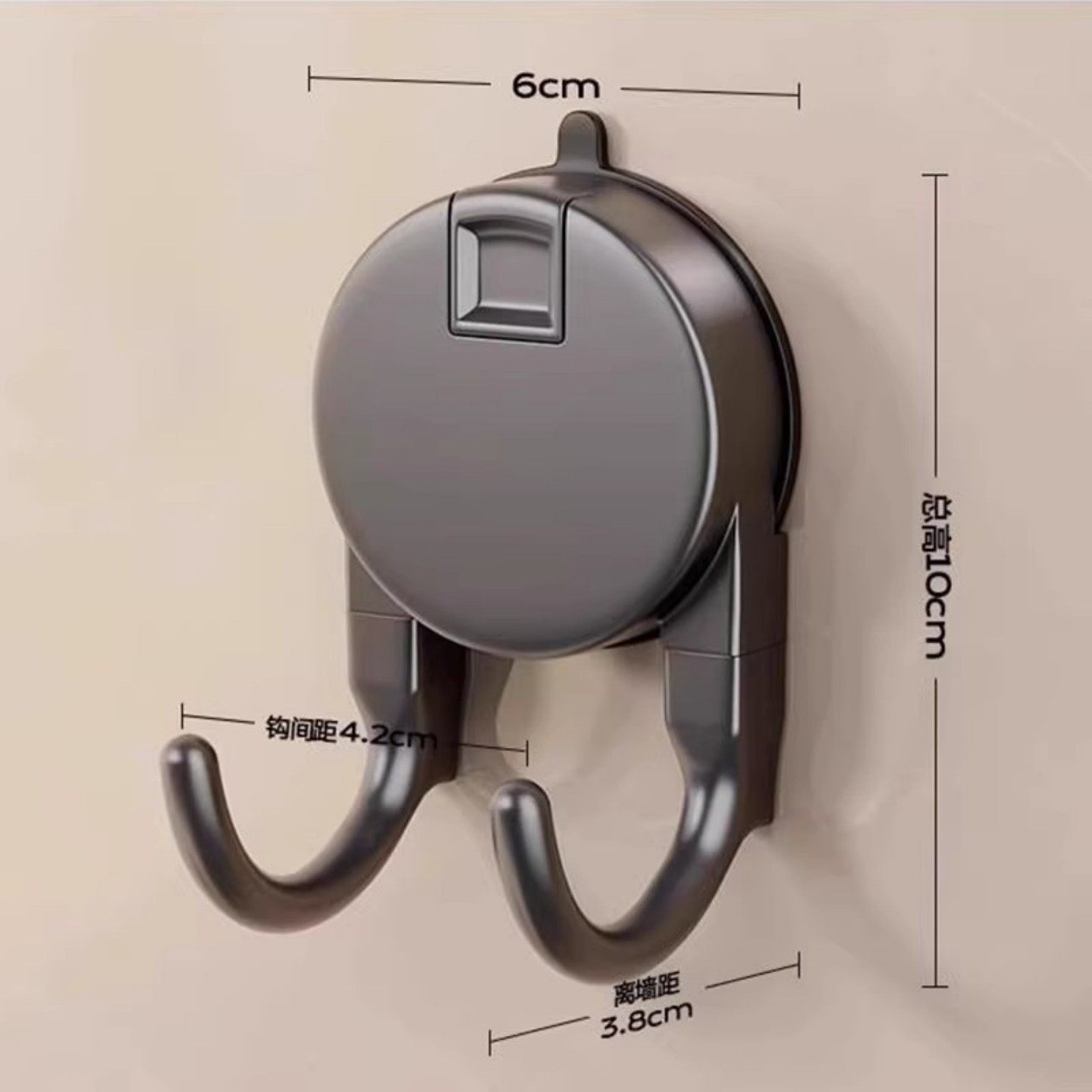 吸盘纸巾双挂钩悬挂式多功能手提抽纸挂架厕所卫生间管道清洁棒,淘宝优惠券,粉丝福利购,淘宝优惠卷