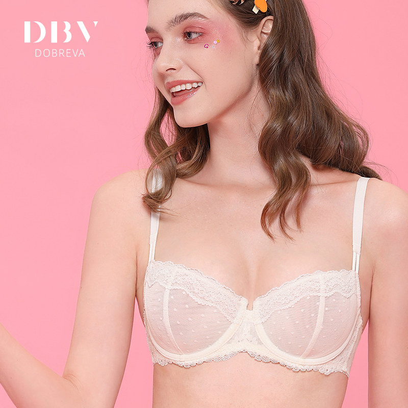 dbv本命年红色法式秋冬缩胸文胸 dobreva文胸