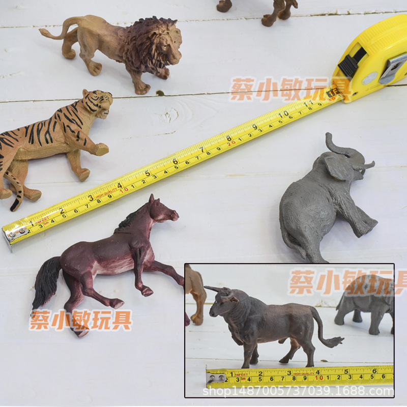 儿童仿真动物模型玩具套装恐龙农场野生动物园早教小宝宝认知模型 - 图1