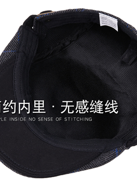 贝雷帽男士英伦休闲帽子前进帽