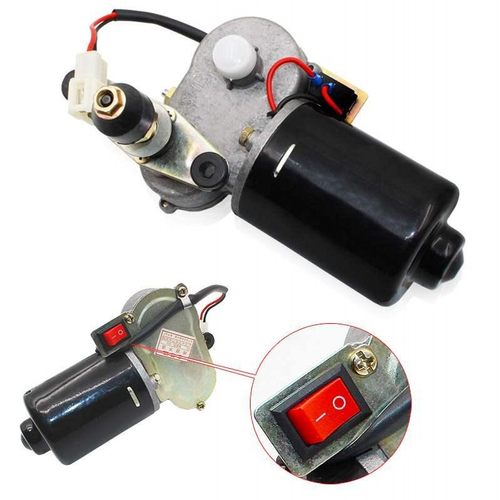 电动三轮车四轮车雨刷片雨刷臂雨刮器农用车雨刷电机手动摇杆包邮 - 图0